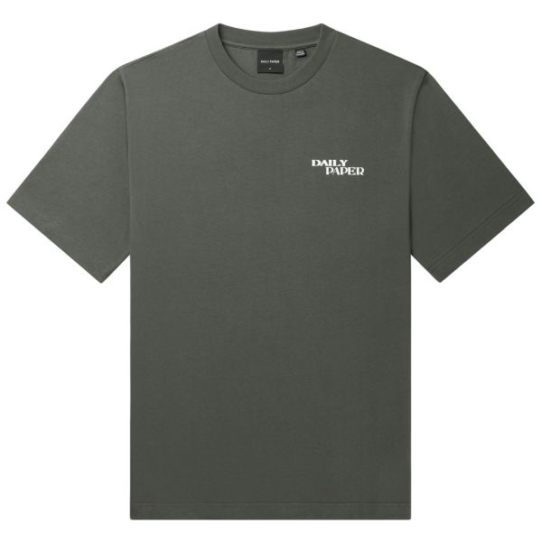 Daily Paper Hand In Hand T-shirt Donker Groen