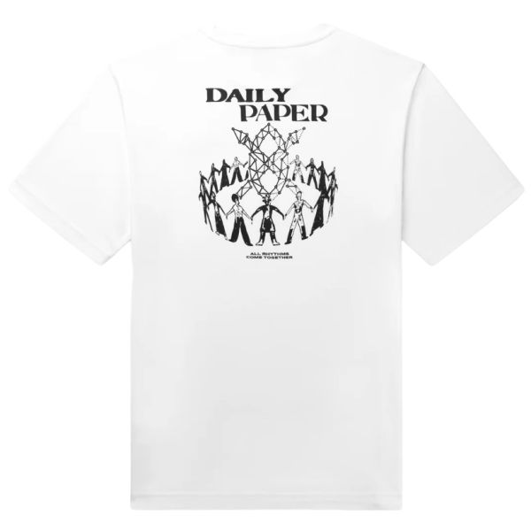 Daily Paper Hand In Hand T-shirt Wit