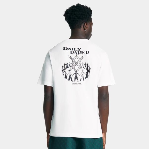 Daily Paper Hand In Hand T-shirt Wit