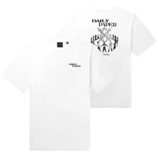 Daily Paper Hand In Hand T-shirt Wit