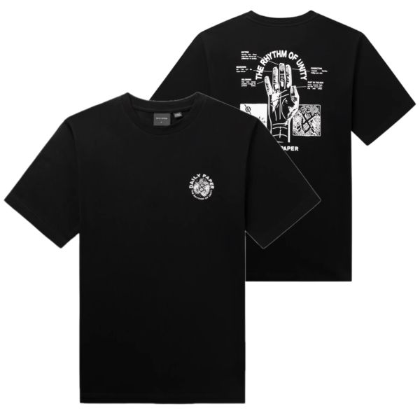 Daily Paper Identity T-shirt Zwart