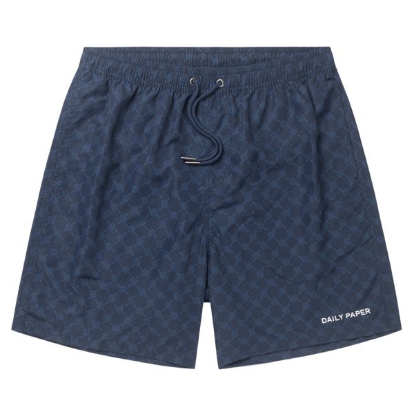 Daily Paper Kato Monogram Zwembroek Donker Blauw