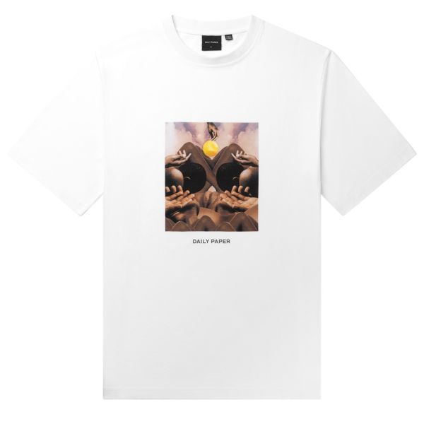 Daily Paper Landscape T-shirt Wit
