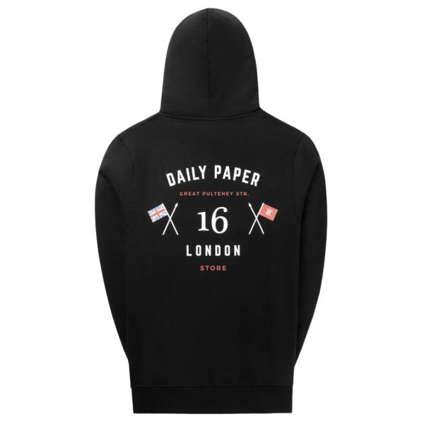 Daily Paper London Store Hoodie Zwart
