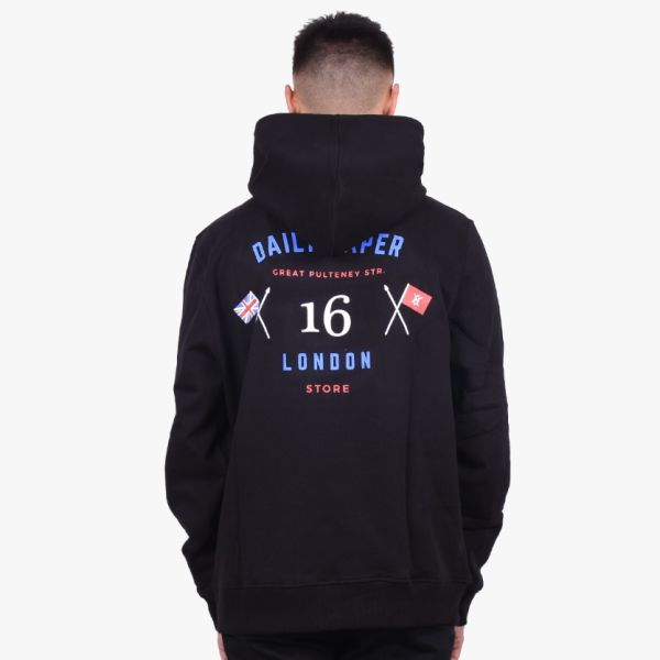 Daily Paper London Store Hoodie Zwart