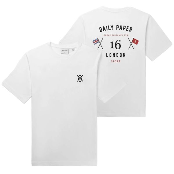 Daily Paper London Store T-shirt Wit