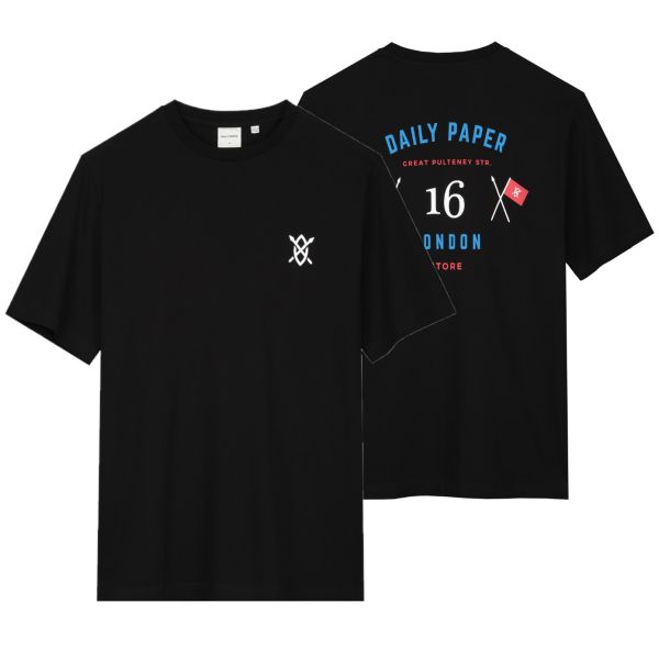 Daily Paper London Store T-shirt Zwart