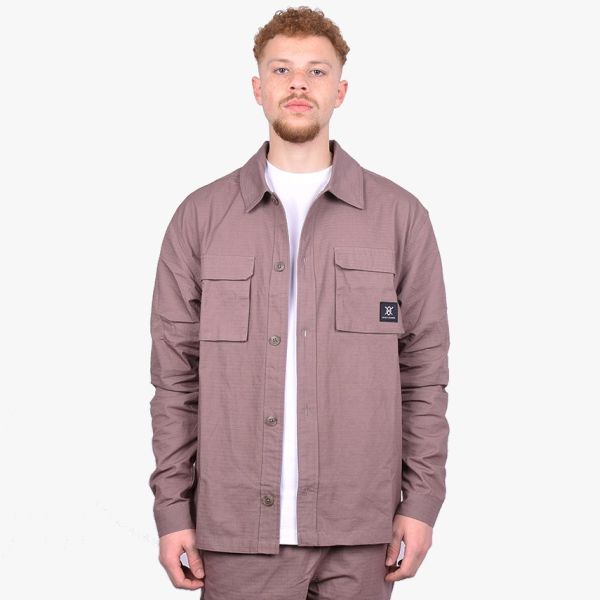 Daily Paper Marlon Overshirt Bruin