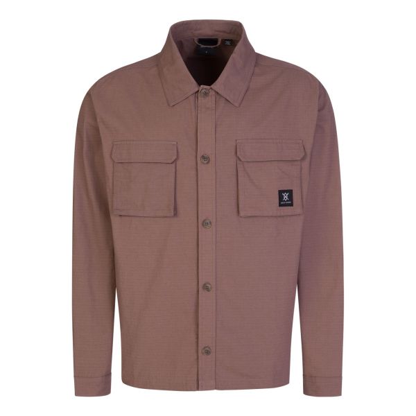 Daily Paper Marlon Overshirt Bruin