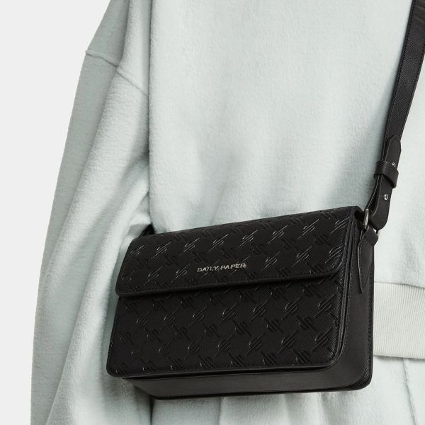 Daily Paper Meru Monogram Bag Zwart