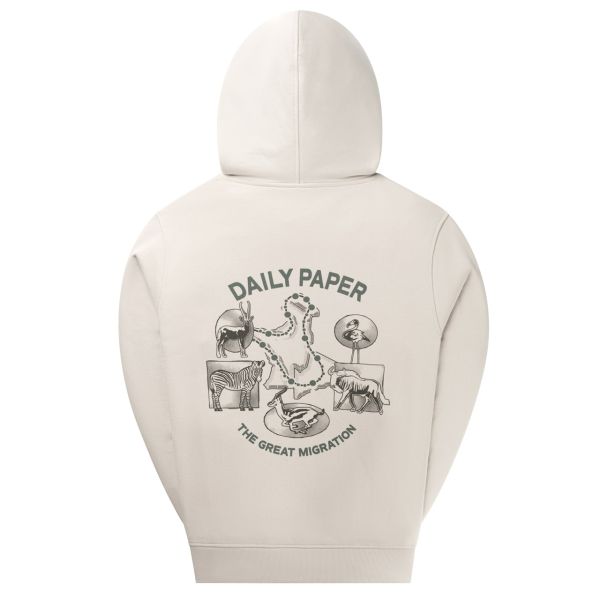 Daily Paper Migration Hoodie Beige