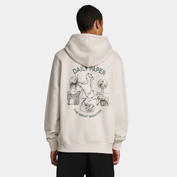 Daily Paper Migration Hoodie Beige