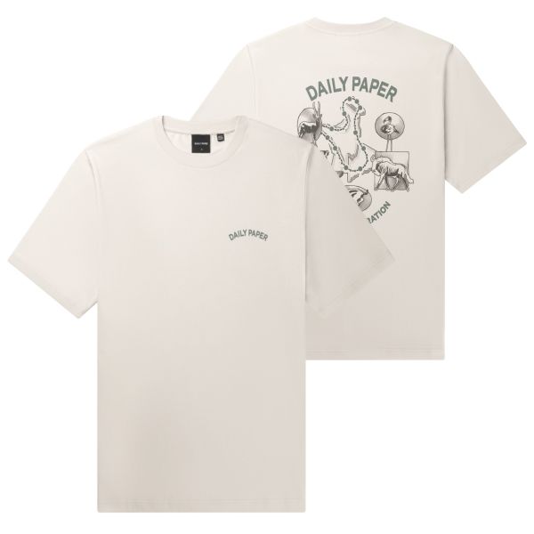 Daily Paper Migration T-shirt Beige