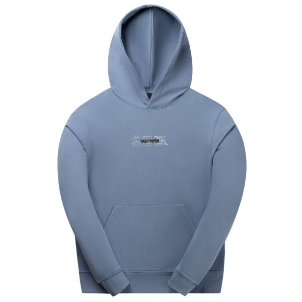 Daily Paper Mirror Hoodie Blauw