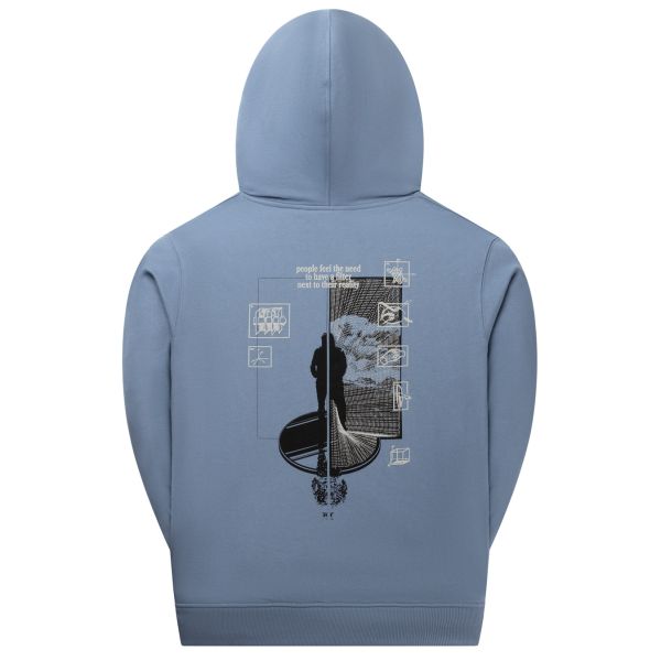 Daily Paper Mirror Hoodie Blauw