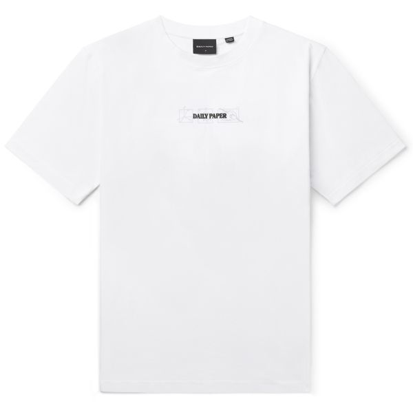 Daily Paper Mirror T-shirt Wit