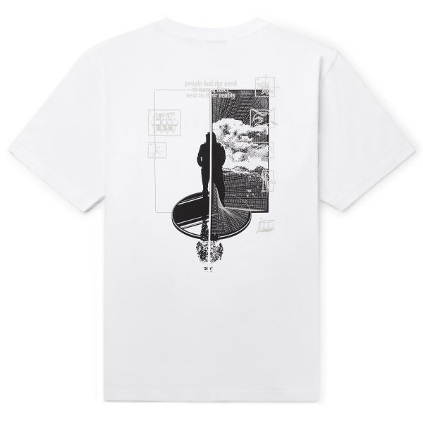 Daily Paper Mirror T-shirt Wit