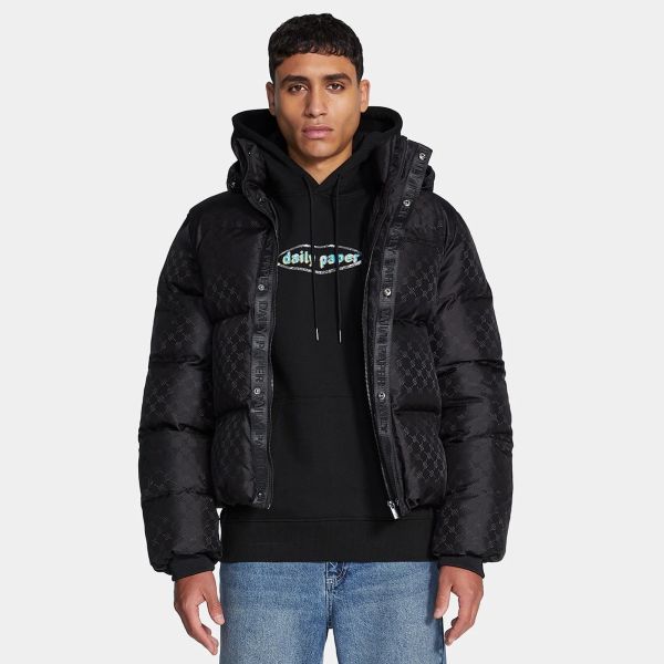 Daily Paper Monogram Puffer Zwart