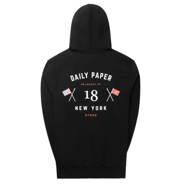Daily Paper New York Store Hoodie Zwart