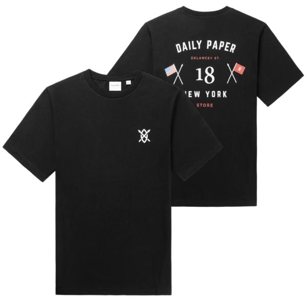 Daily Paper New York Store T-shirt Zwart