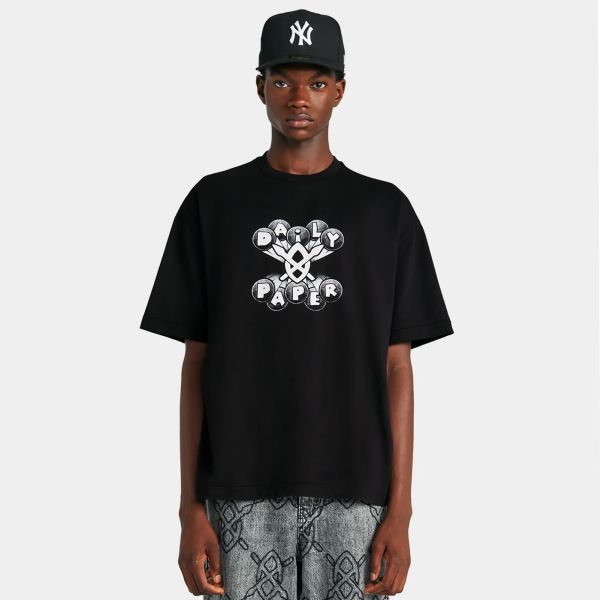 Daily Paper Omar T-shirt Zwart