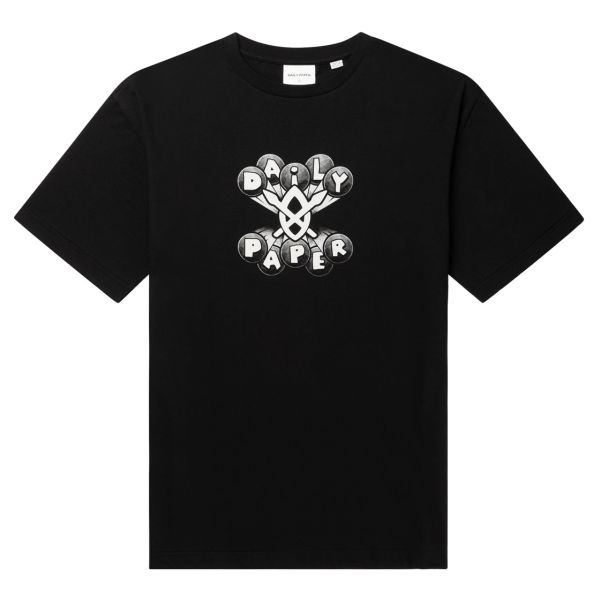 Daily Paper Omar T-shirt Zwart