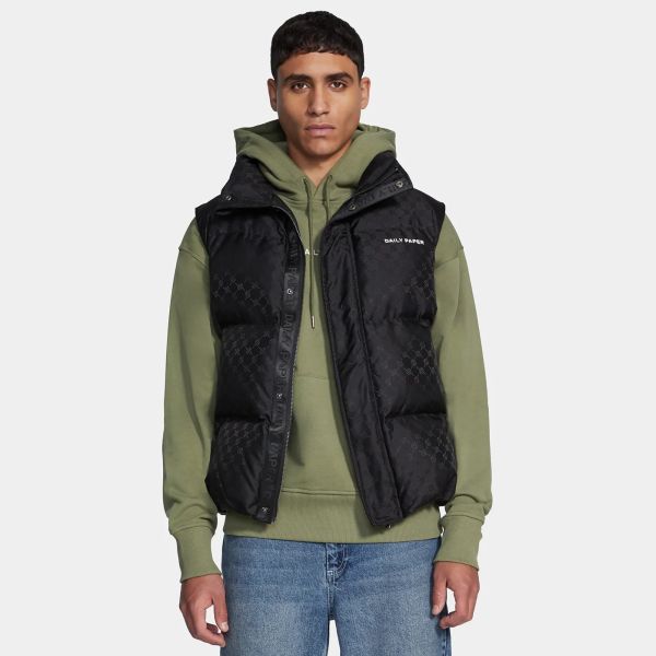 Daily Paper Pondo Bodywarmer Zwart