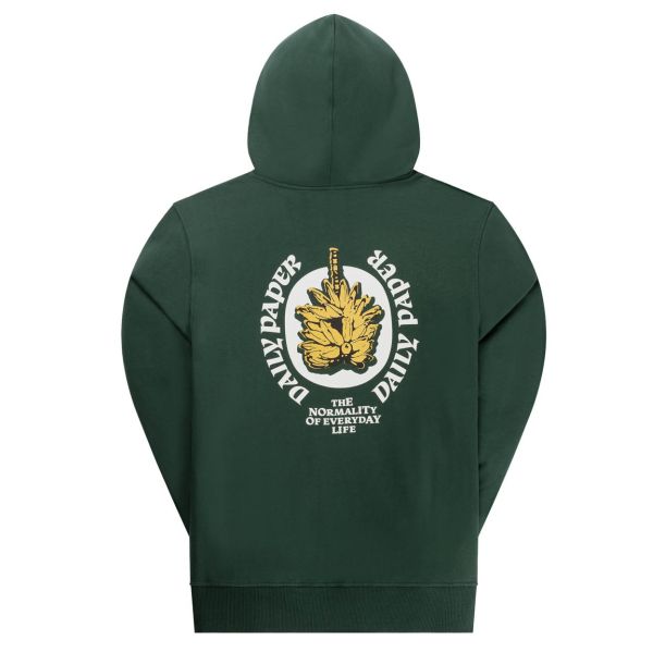 Daily Paper Rachard Hoodie Donker Groen