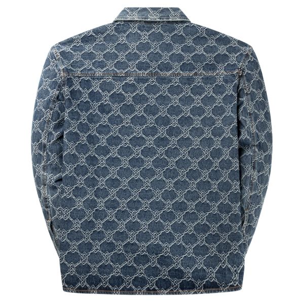 Daily Paper Rahul Shield Overshirt Blauw