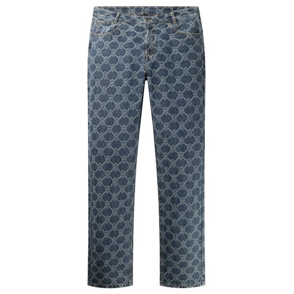 Daily Paper Rahul Shield Straight Jeans Blauw