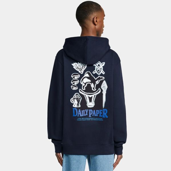 Daily Paper Rami Hoodie Navy