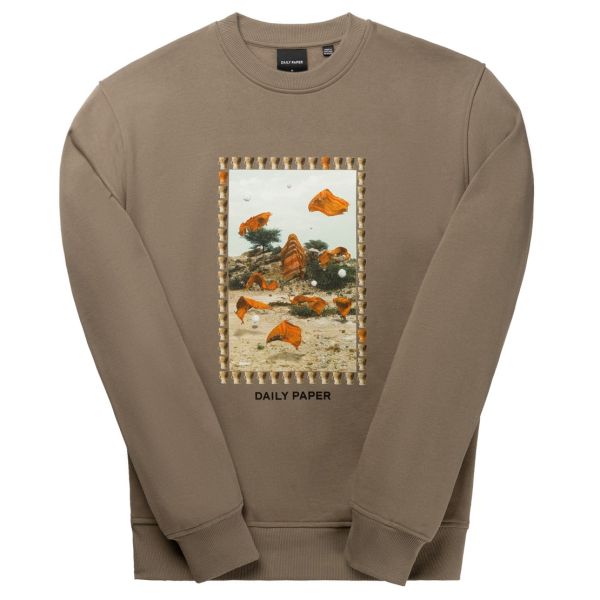 Daily Paper Rashad Sweater Taupe