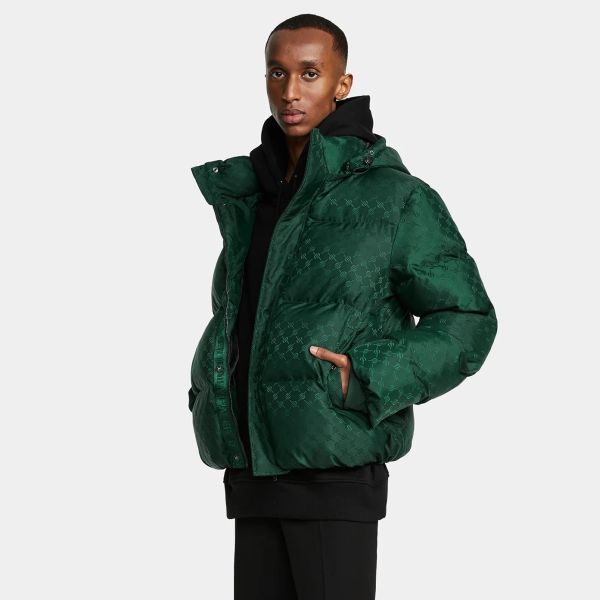 Daily Paper Ravan Puffer Donker Groen