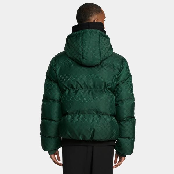 Daily Paper Ravan Puffer Donker Groen