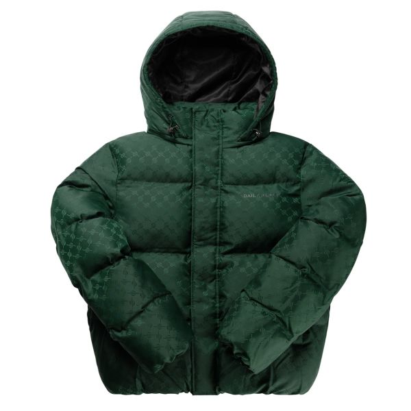 Daily Paper Ravan Puffer Donker Groen