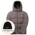 daily paper relaxed puffer antraciet