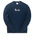 Daily Paper Scratch Logo Sweater Donker Blauw