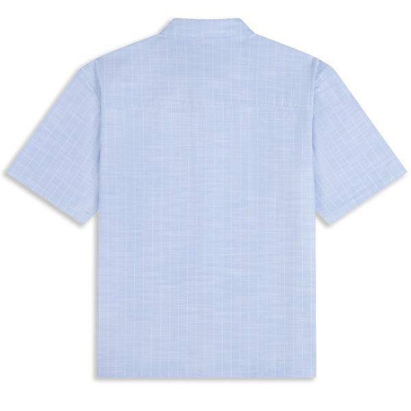 Daily Paper Script Overhemd Licht Blauw