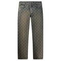 Daily Paper Shield Laser Washed Jeans Blauw