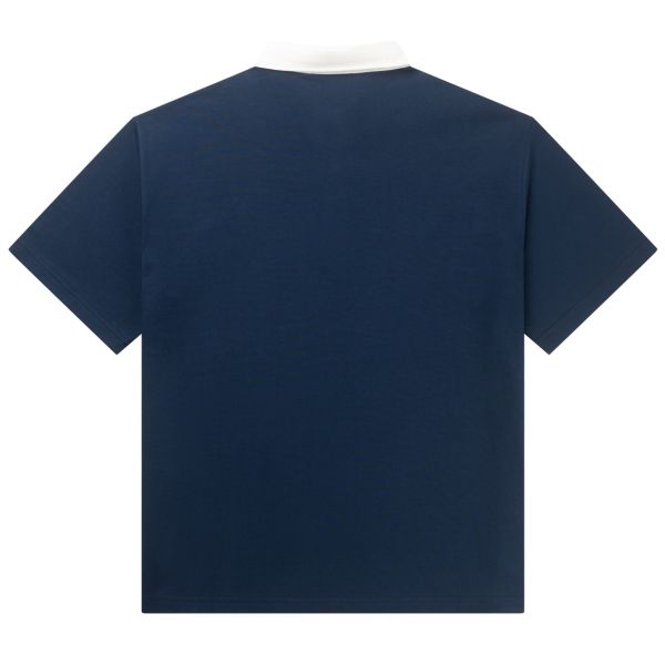 Daily Paper Shield Polo Blauw
