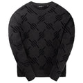 Daily Paper Tevin Monogram Knit Sweater Zwart
