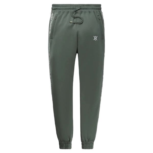 Daily Paper Tonal Etape Logo Broek Donker Groen