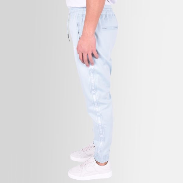 Daily Paper Tonal Etape Logo Broek Licht Blauw