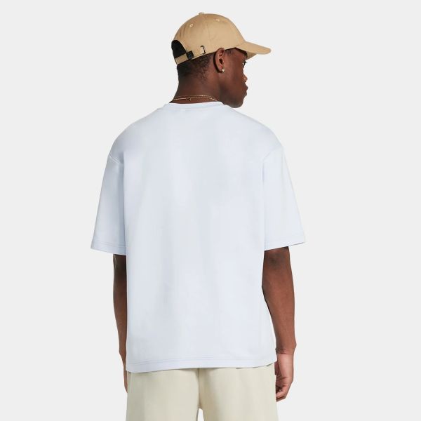 Daily Paper United Type Boxy T-shirt Licht Blauw