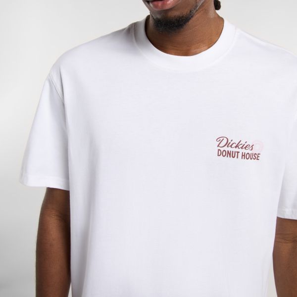 Dickies Donut House T-shirt Wit
