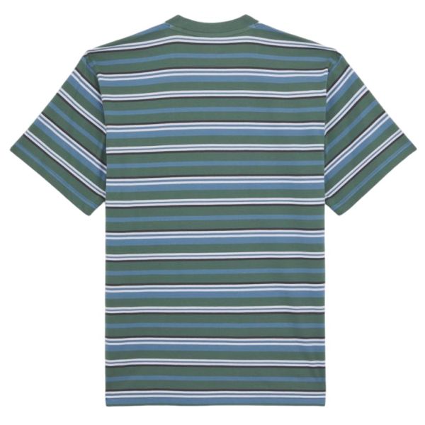 Dickies Glade Spring Stripe T-shirt Blauw/Groen