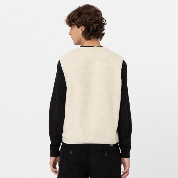 Dickies Mount Hope Vest Off White