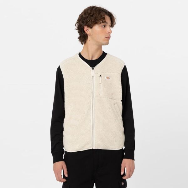 Dickies Mount Hope Vest Off White