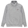 Dickies Oakport Quarter Zip Sweater Grijs