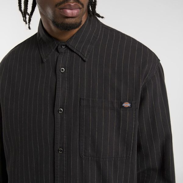 Dickies Service Stripe Overhemd Zwart